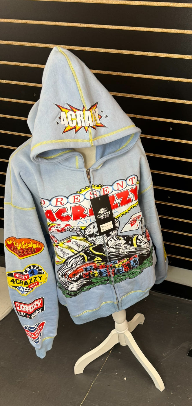 4CRAZZY Casino Zip Jacket