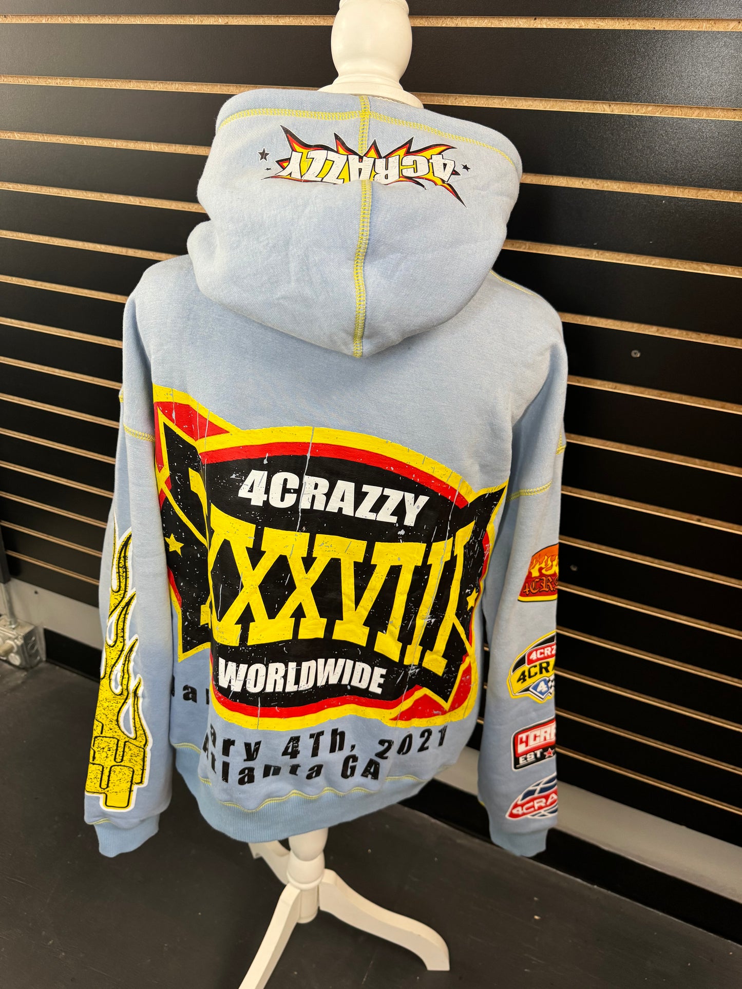 4CRAZZY Casino Zip Jacket